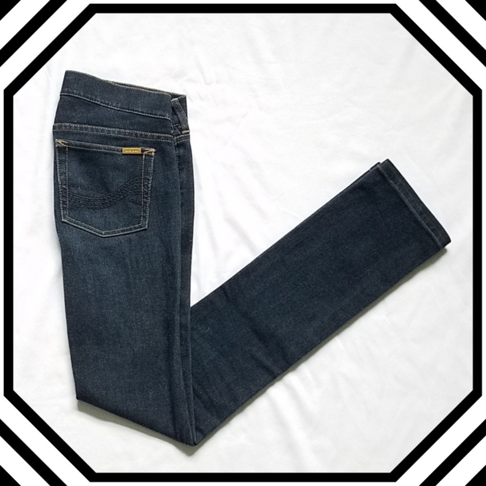 WHBM Dark Denim Slim Leg Jeans